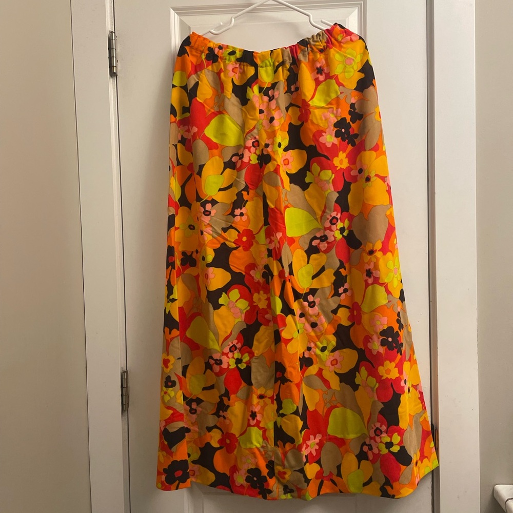Vintage handmade flower skirt